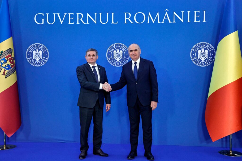 Întrevederea premierului Ilie Bolojan cu președintele Parlamentului Republicii Moldova, Igor Grosu