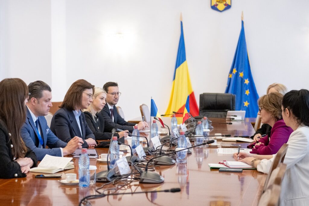 Întrevederea senatoarei Nicoleta Pauliuc, președintele Comisiei pentru apărare, ordine publică și siguranță națională a Senatului României, cu Daniella Misail-Nichitin, ministrul afacerilor interne din Republica Moldova