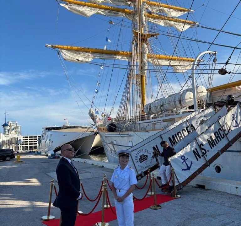 Nava-școală „Mircea”, ambasador al României în Statele Unite în cadrul programului America250