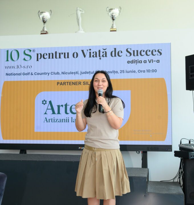 Alina Donici, fondatoare Artesana, speaker la Conferința „10 S pentru o Viață de Succes” – Ediția a VI-a
