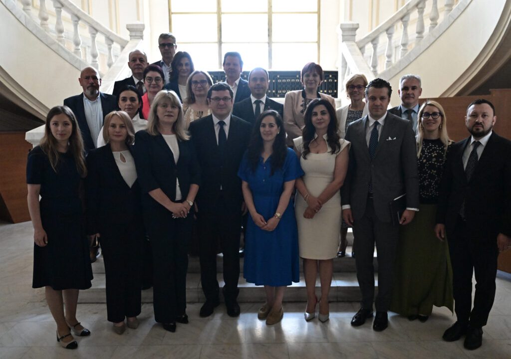 Întrevederea comună a Comisiei pentru afaceri europene a Senatului și a Comisiei pentru afaceri europene a Camerei Deputaților cu delegația Comisiei pentru integrare europeană din Parlamentul Republicii Moldova