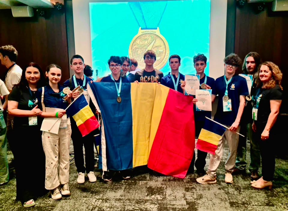 România, pe primul loc în clasamentul pe națiuni la Olimpiada Europeană de Geografie 2026, cu cinci medalii de aur și trei de argint