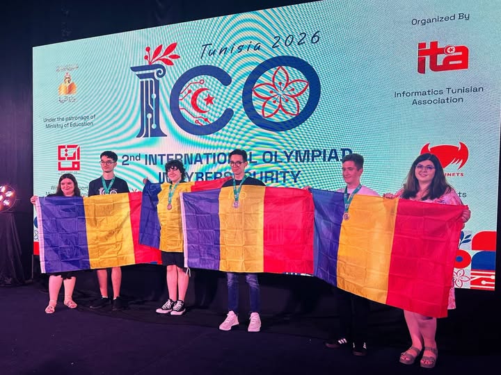 Elevii români au câștigat o medalie de aur, una de argint și două de bronz la Olimpiada Internațională de Securitate Cibernetică 2026