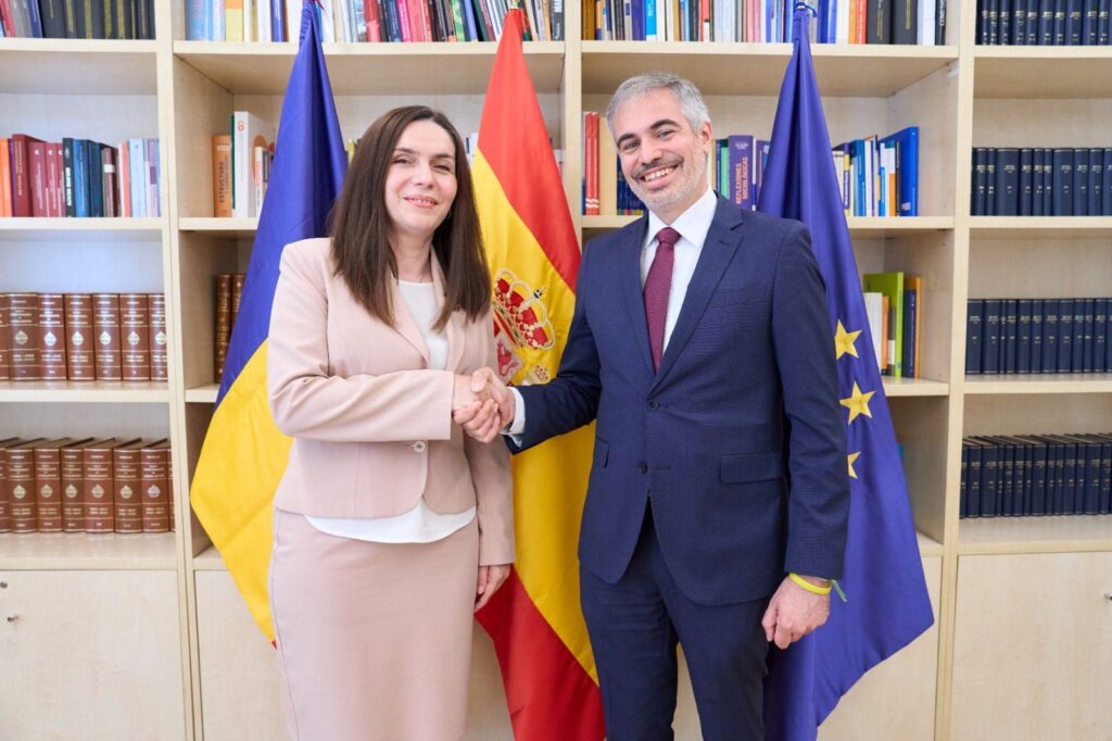 Vizita de lucru la Madrid a secretarului de stat Clara Staicu, pentru a marca 145 de ani de relații diplomatice între România și Regatul Spaniei