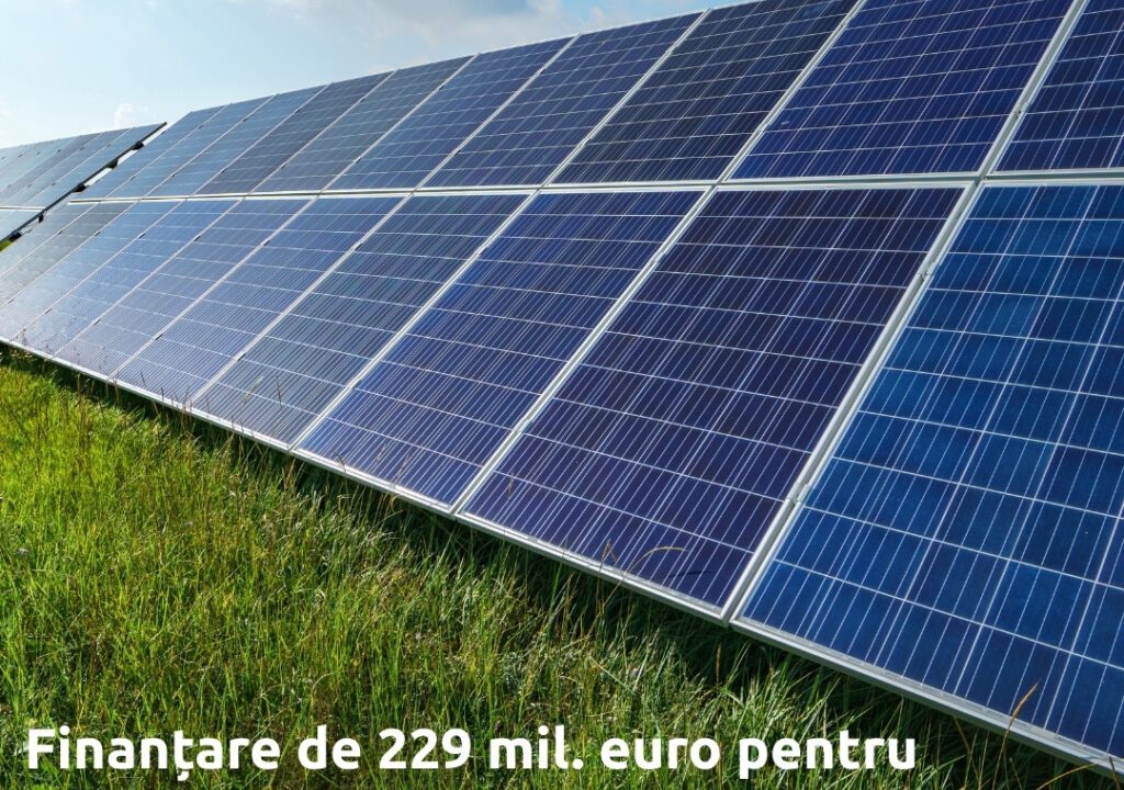 Exim Banca Românească participă la finanțarea de 229 mil. euro a complexului solar Părău 2 al Econergy  