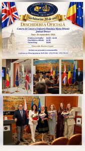 Districtul Camerei de Comerț și Industrie România – Marea Britanie s-a deschis la Brașov
