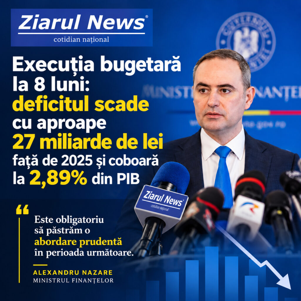  Alexandru Nazare, Ministrul Finanțelor: Este obligatoriu să păstrăm o abordare prudentă în perioada următoare