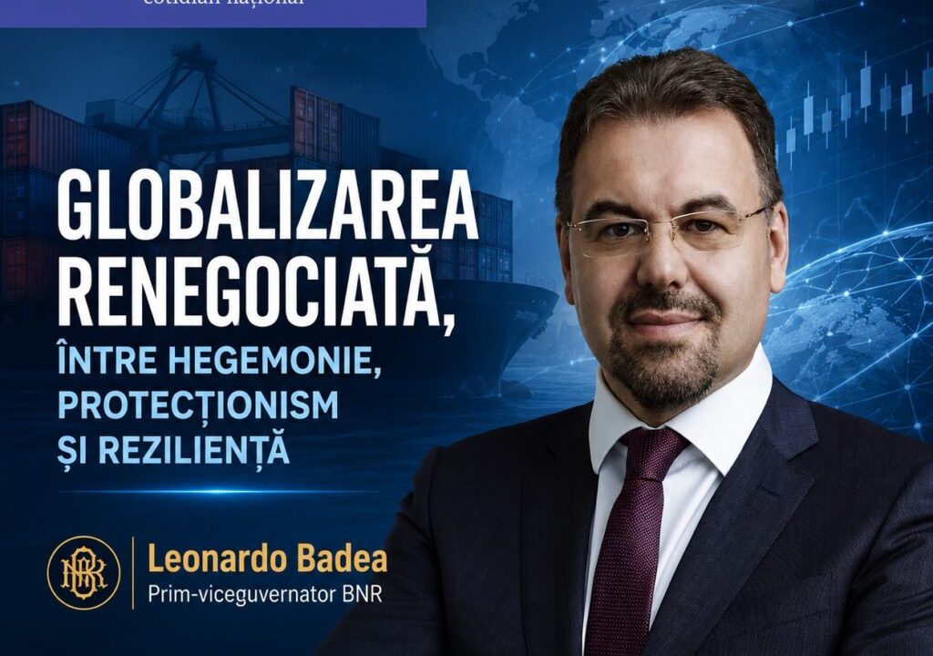 Leonardo Badea¸ Prim-viceguvernator BNR: Globalizarea renegociată, între hegemonie, protecționism și reziliență